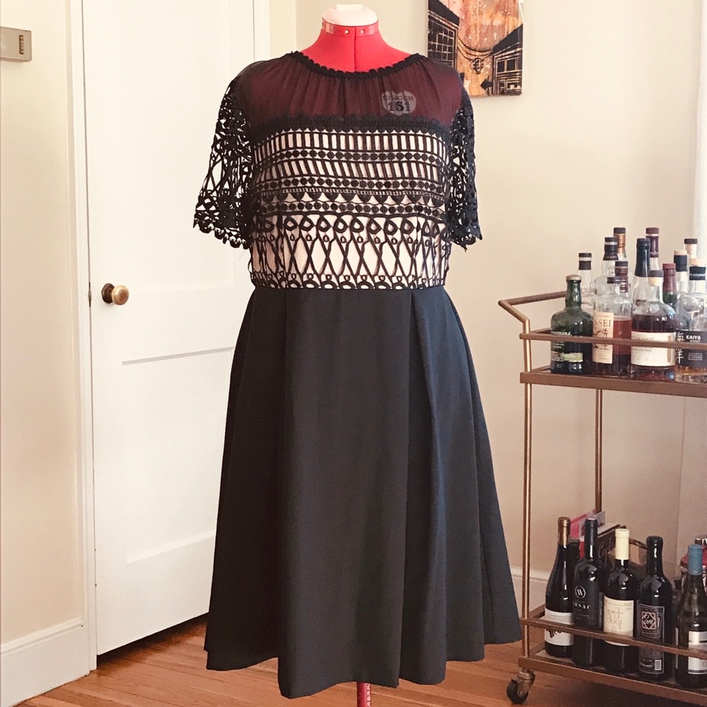 Great quality fit & flare cocktail dress